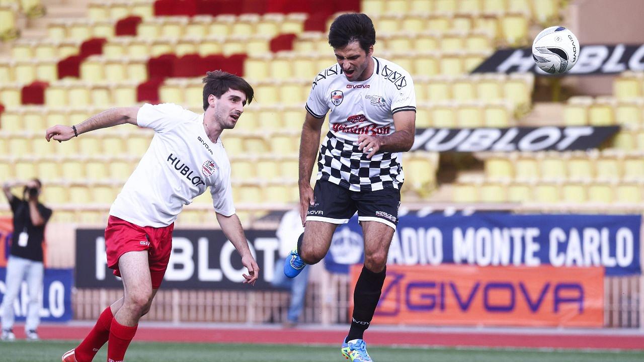 Carlos Sainz Injures Himself in F1 Charity Soccer Game Adding to Ferrari’s Woes