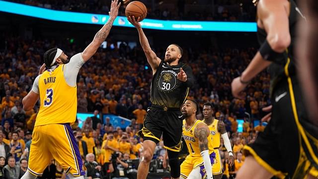 Despite Shaquille O’Neal-Esque Game 1 Performance, Anthony Davis Gives Stephen Curry Utmost Respect Heading Into Game 2