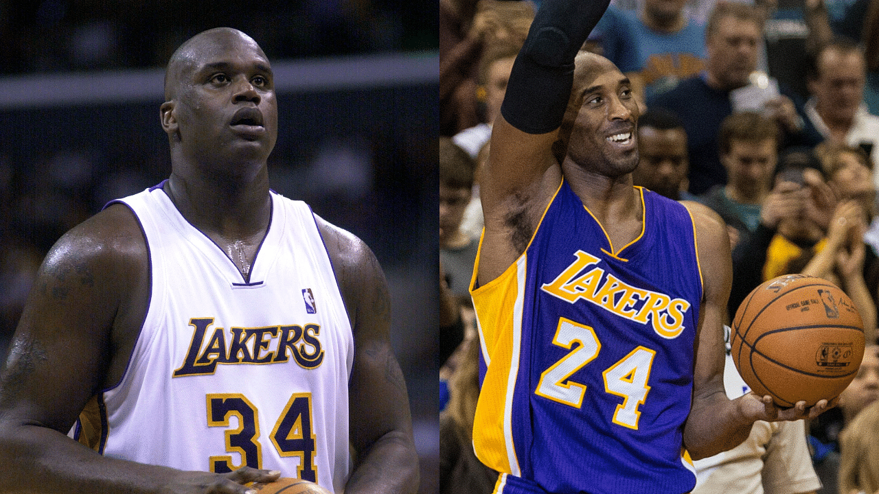 Photo of Having Karate Chopped 21-year-old Kobe Bryant, Shaquille O’Neal Pays Homage to Mamba With Michael Jordan’s ‘Tearful’ Speech