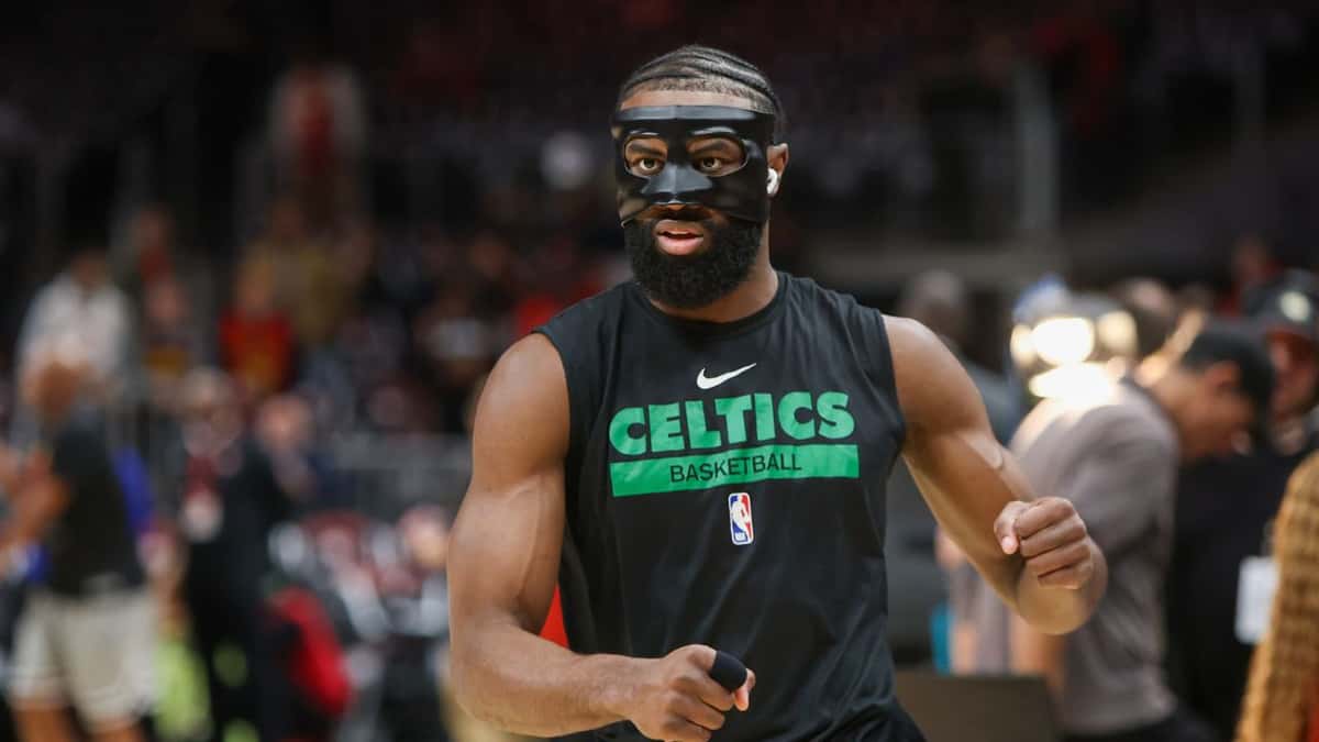 Why Is Jaylen Brown Wearing a Mask? Explaining Celtics Star’s Face
