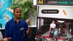 Maria Sharapova Visits Lewis Hamilton's Garage Like a True Fan and Shares Several Photos of Her Experience