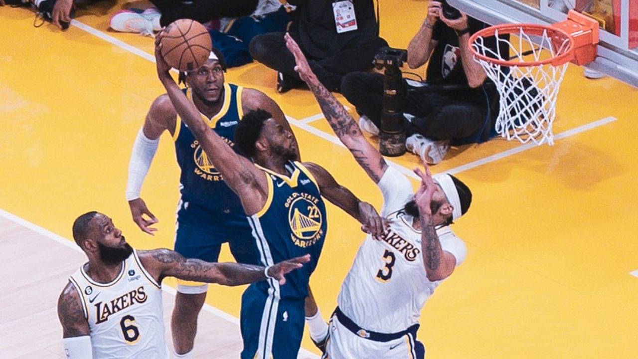 WATCH: Andrew Wiggins Puts Anthony Davis on One of the Nastiest Posters of All Time in Game 3 vs Lakers