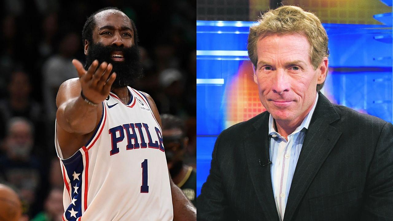 James Harden Is A Choke Artist Skip Bayless On Twitter Ridicules Mvp Joel Embiid S Sixers For