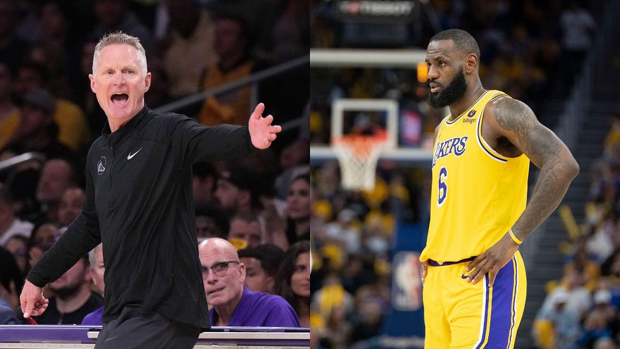 “LeCap Is Back at It!”: LeBron James Gets Called Out for Addressing Steve Kerr’s ‘Flopping’ Comments After Game 5 Loss to Warriors