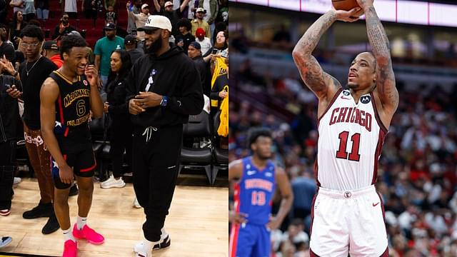 Bronny James Challenging LeBron James to a Shootout Resurfaces Amid DeMar DeRozan's Bold Claims About USC Bound Athlete