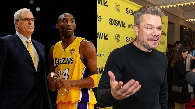 "Shut The F**k Up": When Phil Jackson Ruined Matt Damon's Vibe For Rooting Against Kobe Bryant's Lakers