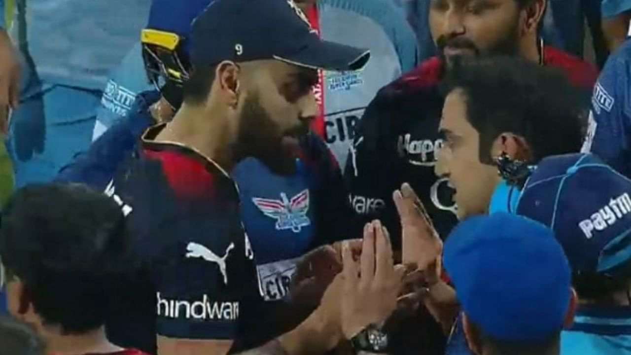 virat kohli and gautam gambhir fight reason