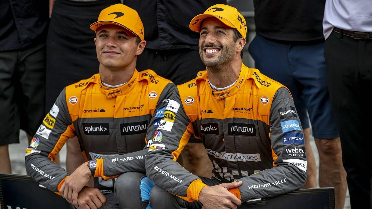 F1 Fans React as Lando Norris Hilariously Refers to Ex-McLaren Teammate Daniel Ricciardo as Someone Who 'Growls'