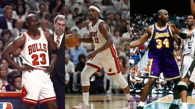 After Offering to Retire Shaquille O'Neal's Jersey Instead of Michael Jordan's, Pat Riley Promised Jimmy Butler MJ's Number 23