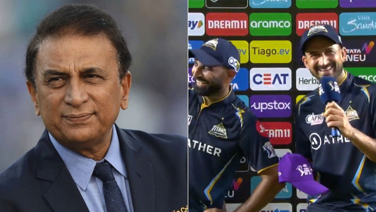 "Ohh! Ulta Hai?": Sunil Gavaskar Hilariously Gets Humbled by Mohit Sharma For Wrongly Congratulating Him For Purple Cap
