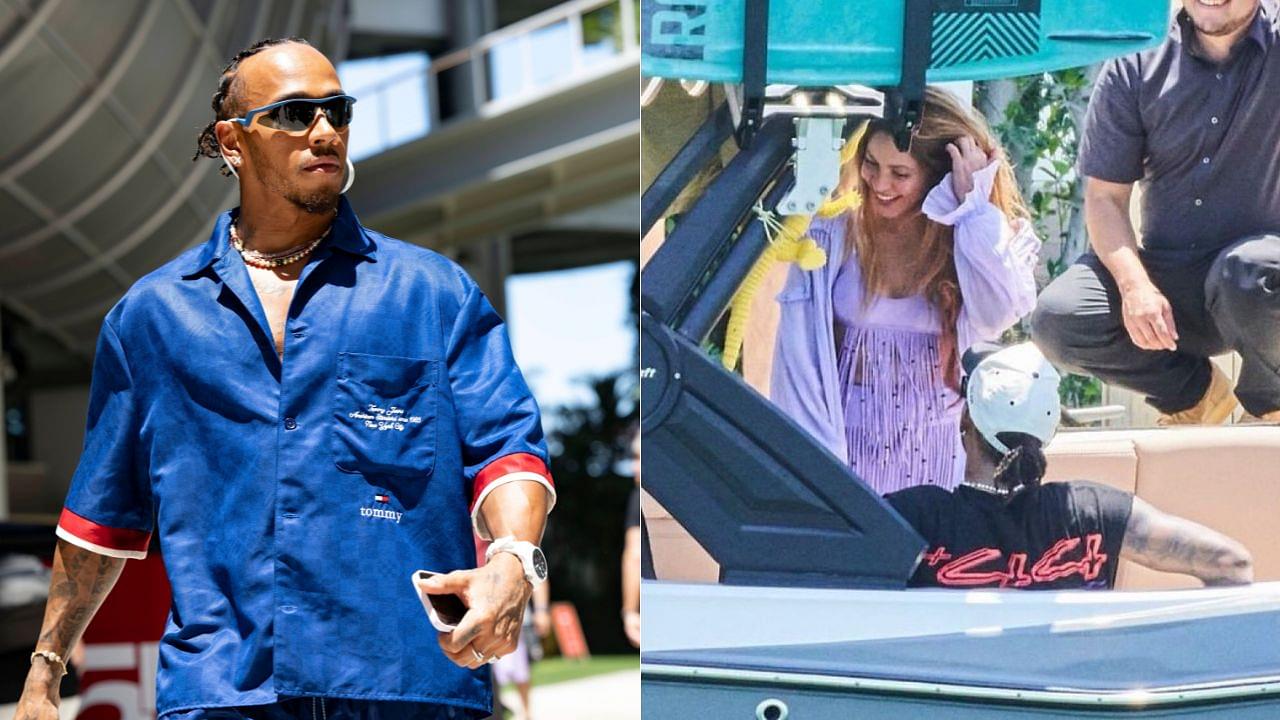 Mercedes Admin Teases Lewis Hamilton Amidst Relationship Rumors With Shakira