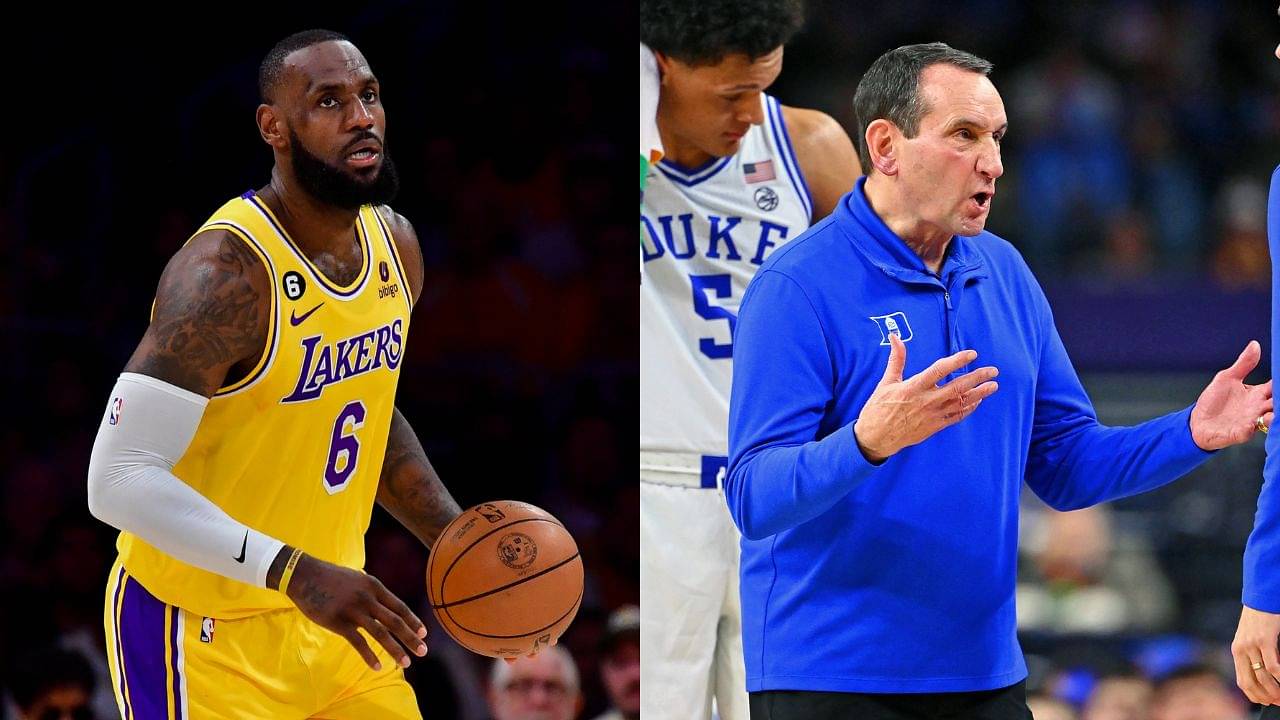 "It's Like He Lives in a Glass Building": To Highlight LeBron James's Godlike IQ Coach K Once Gave Bizarre Analogy Describing Him