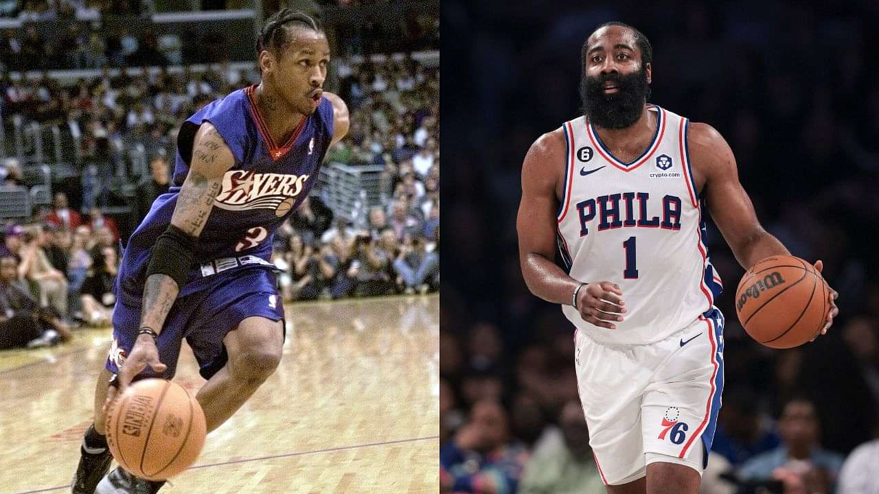 James Harden Compared to Sixers Legend Allen Iverson