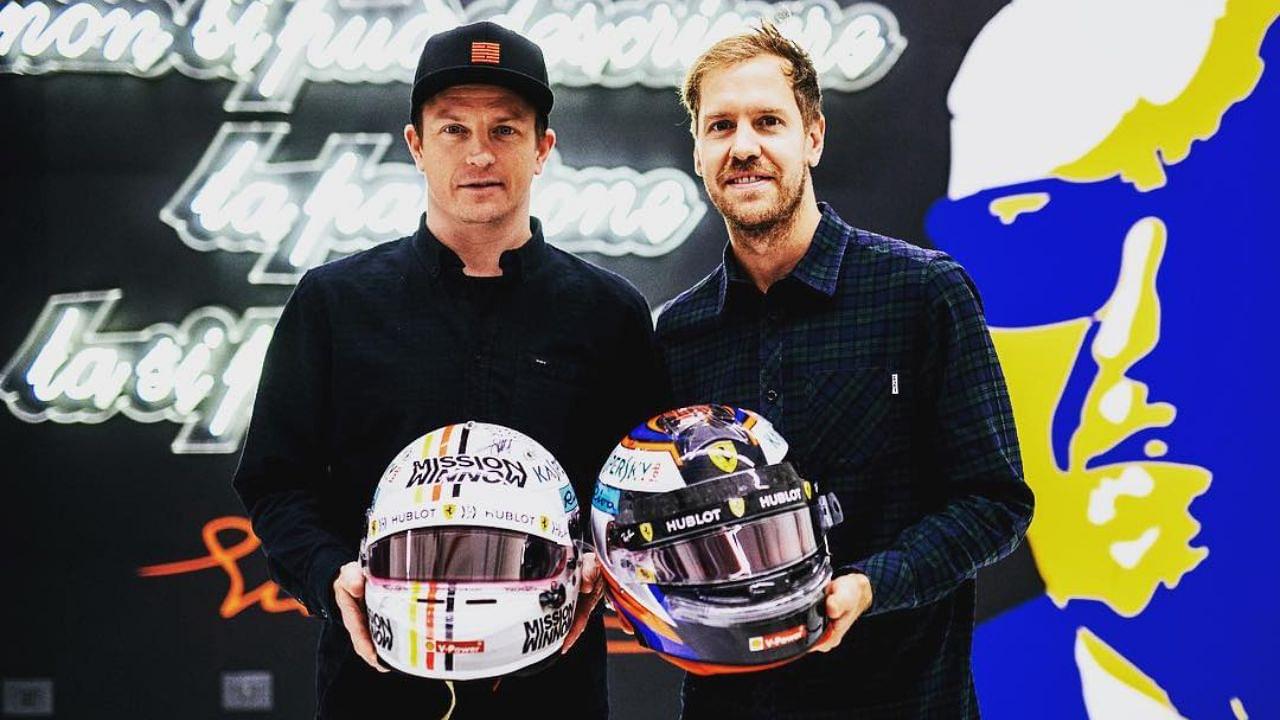 'Savage' Kimi Raikkonen Once Gave Sebastian Vettel 'Fake' Helmet