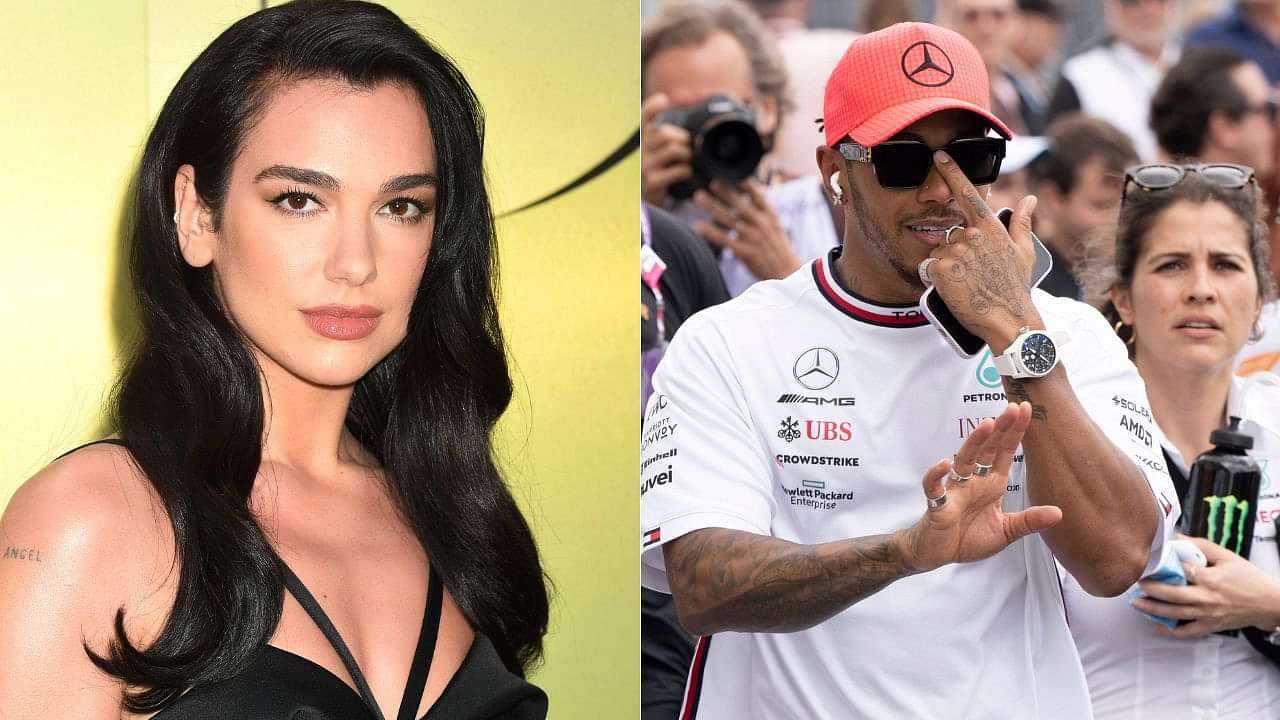 Lewis Hamilton spotted with Dwyane Wade at Dua Lipa x Versace Fashion Show in Cannes