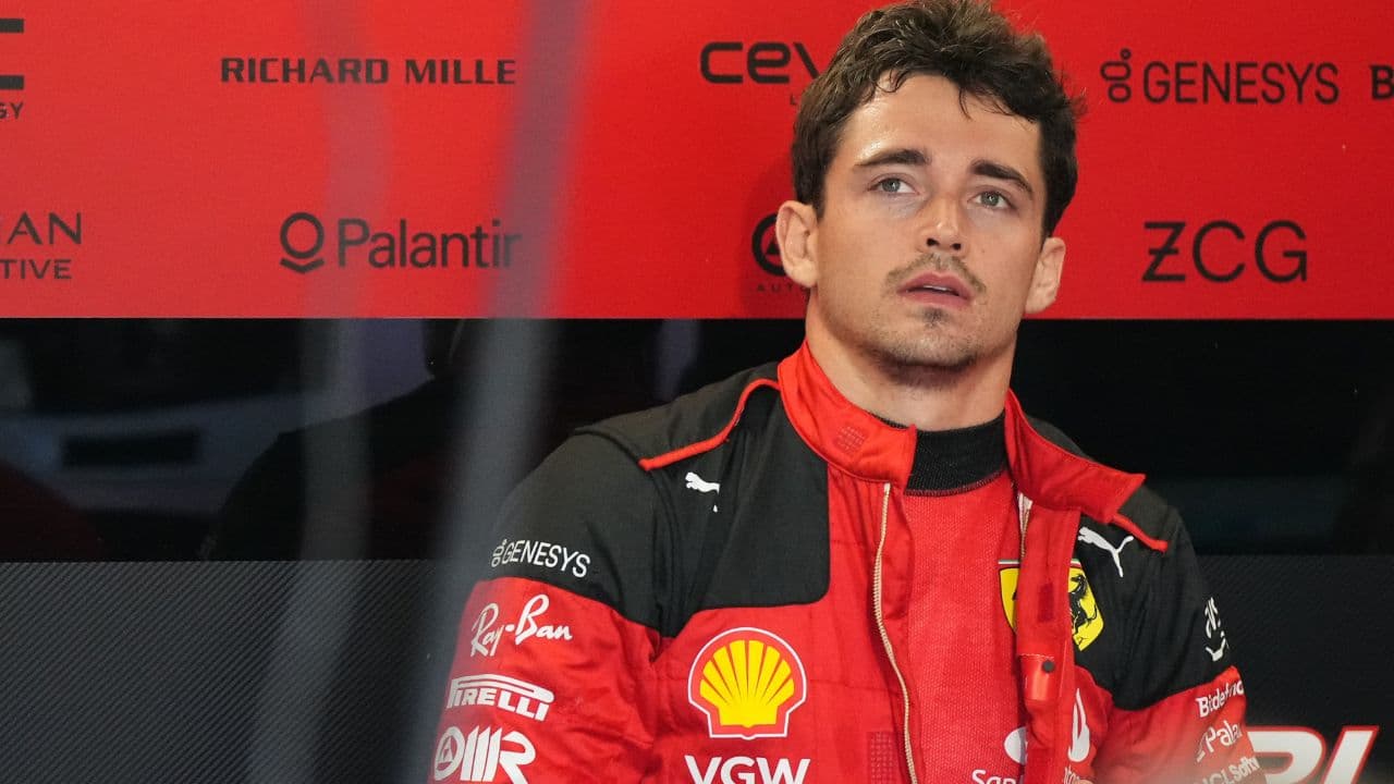 “Pick a Lane”: F1 Twitter Roasts Charles Leclerc for Driving in the Middle of the Road