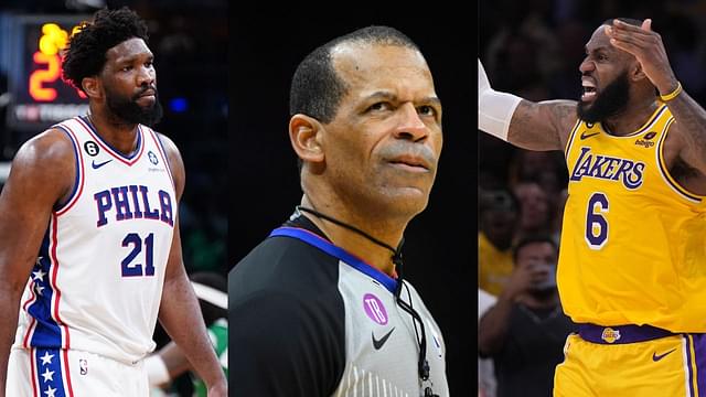 Having Robbed LeBron James, Referee Eric Lewis’ Celtics Connection Could Mean Bad News for Joel Embiid and Co.