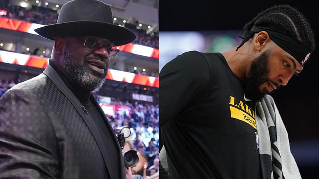 "They're Gonna Let Us Back In It": Shaquille O'Neal Shares Lakers Assistant Coach Motivating Anthony Davis With Deathly Words