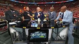 Shaquille O’Neal ‘Dances’ Over to Charles Barkley Over a Hockey Timeout Warning: “Would Love To Knock the Hell Out of You!”