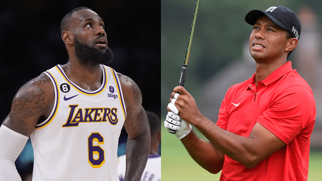 Michael Jordans Gambling Partner Tiger Woods S*x Scandal Became LeBron James PR Influence Before Leaving Cavaliers hq picture