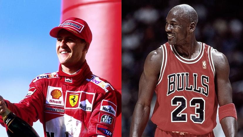 Absurd $10,000,000 Rule at Williams Forced Michael Schumacher to Pull Michael Jordan-Nike Saga With Ferrari