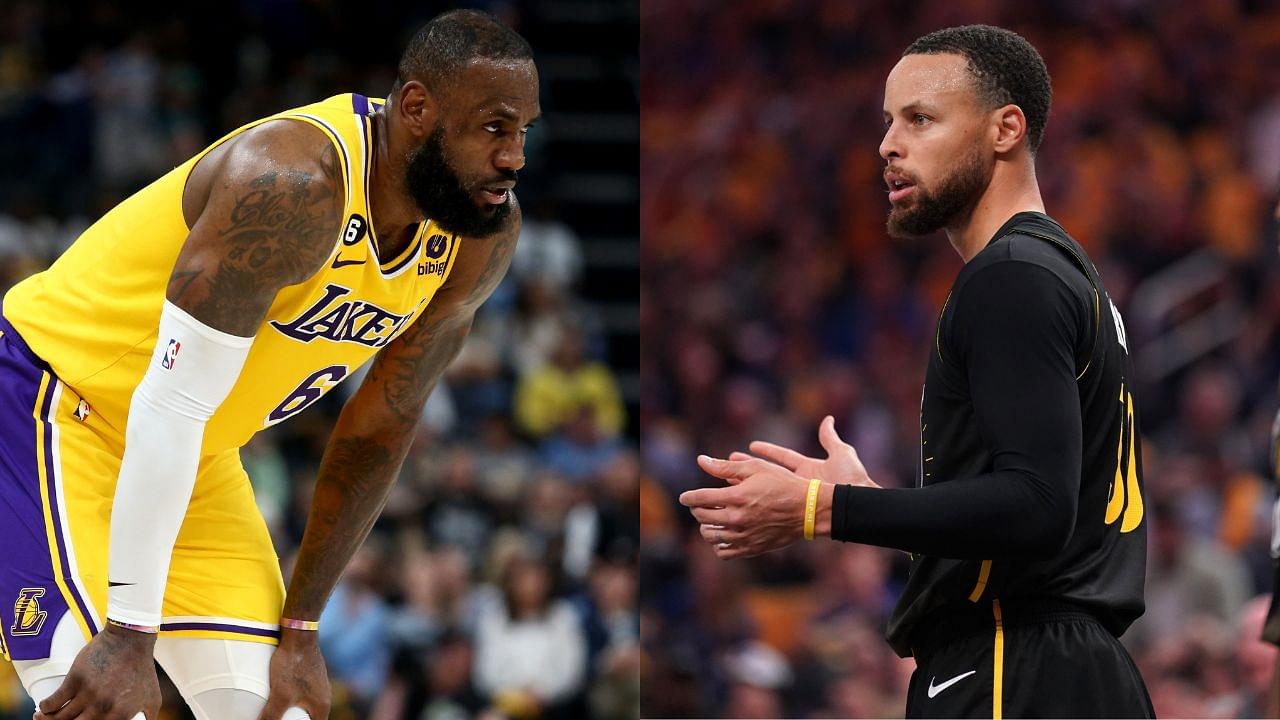 WATCH: LeBron James and Stephen Curry Jawing Endlessly When They Last Faced Each Other