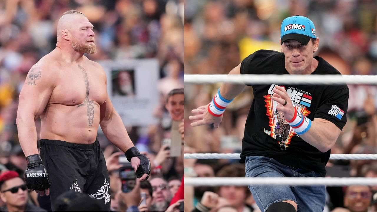 Brock Lesnar Once Claimed That John Cena Only Became the Face of ...
