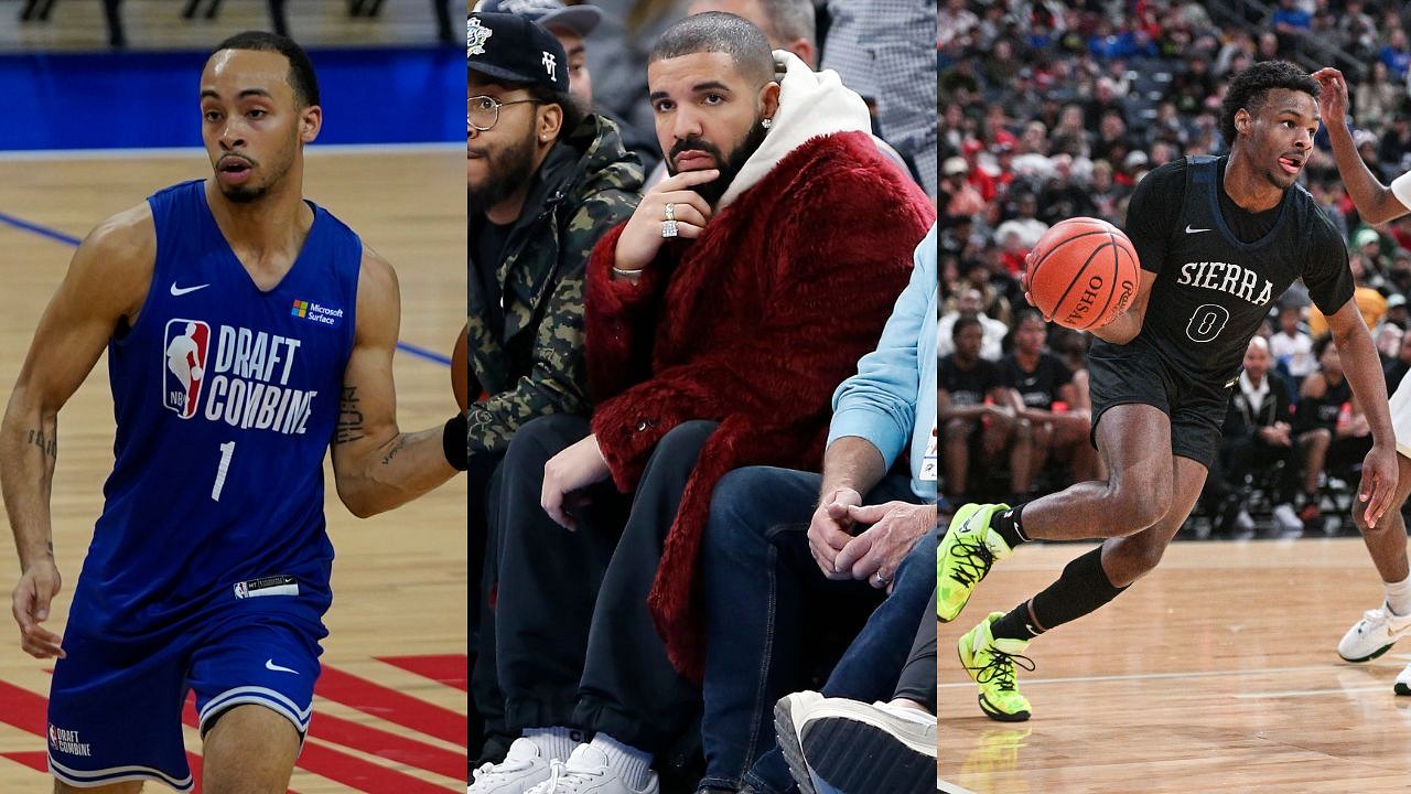 Years After Drake Took Amari Bailey S Mom On A Dodger Stadium Date Bronny James Gives Sierra