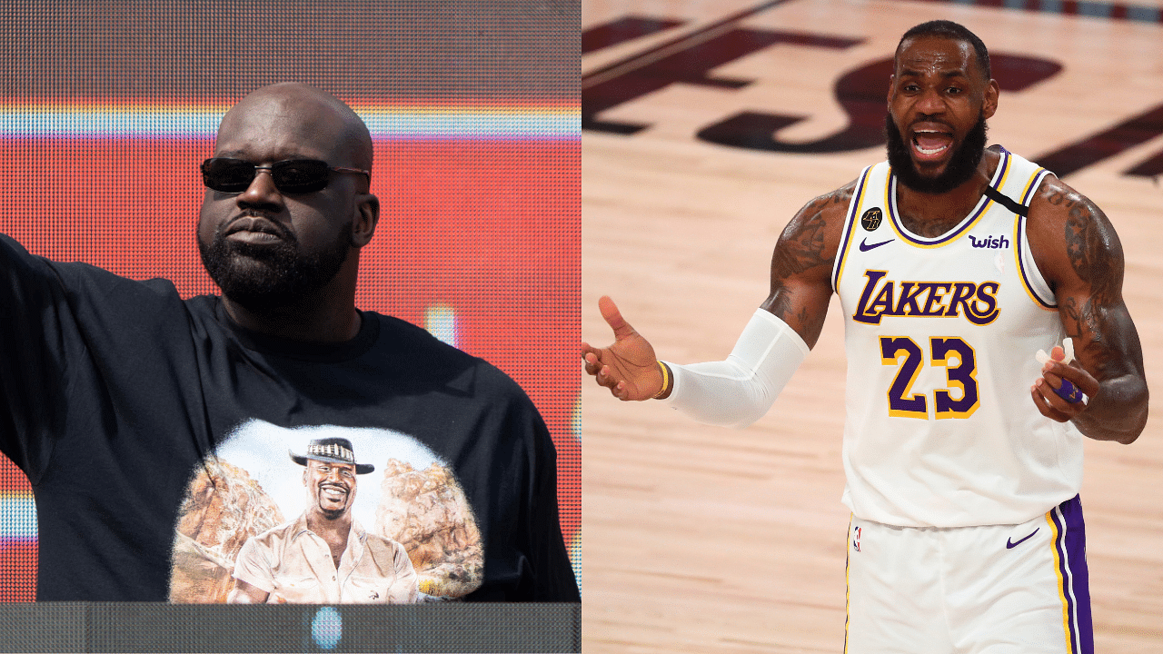 9 Years After Michael Jordan Debuted His 'Secret Stuff', Shaquille O'Neal Hilariously Hides His 'Secret Potion' From LeBron James