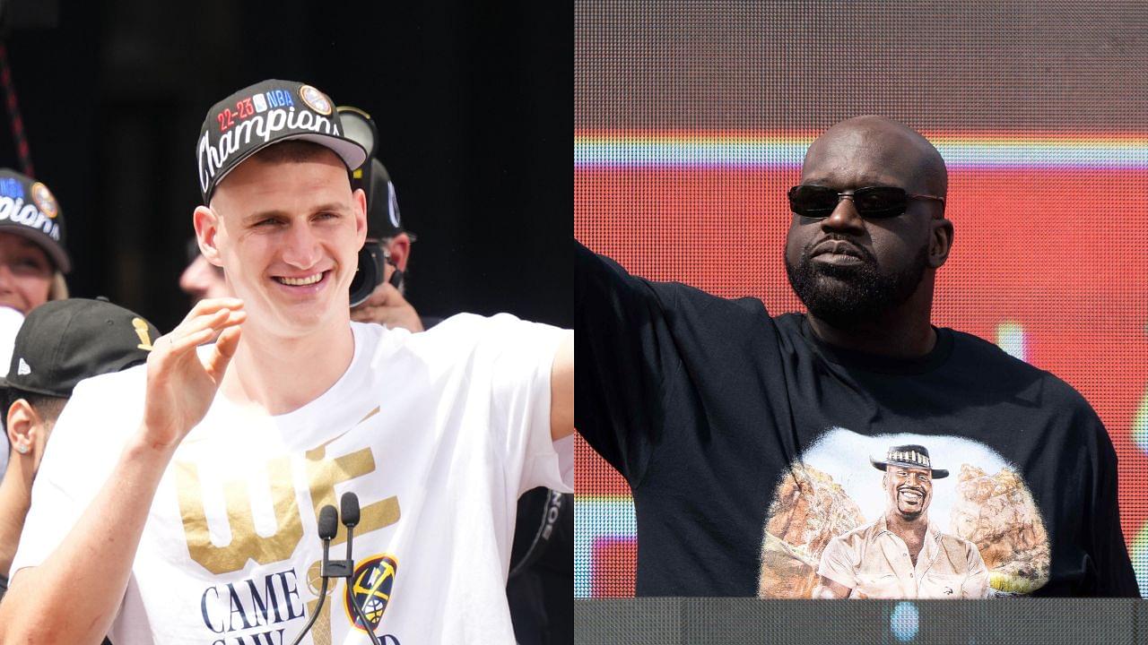 6 Months After Calling Nikola Jokic 'Slavic Lasagna', Shaquille O'Neal Declares 2023 Finals MVP as 'Best Player in the NBA'