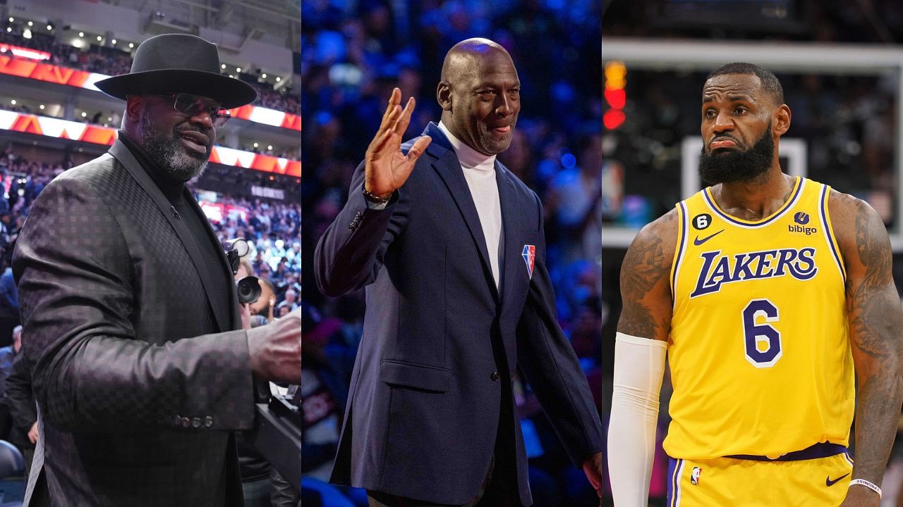 Anointing Michael Jordan As the GOAT, Shaquille O'Neal Confusingly ...