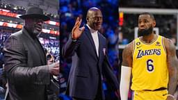 Anointing Michael Jordan As The GOAT, Shaquille O'Neal Confusingly Compares LeBron James To Tom Brady