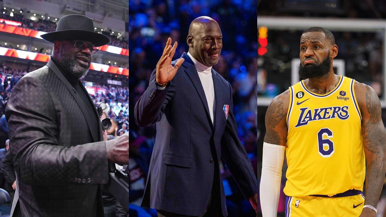 Anointing Michael Jordan As The GOAT, Shaquille O'Neal Confusingly Compares LeBron James To Tom Brady