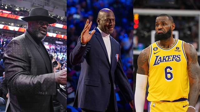 Anointing Michael Jordan As The GOAT, Shaquille O'Neal Confusingly Compares LeBron James To Tom Brady