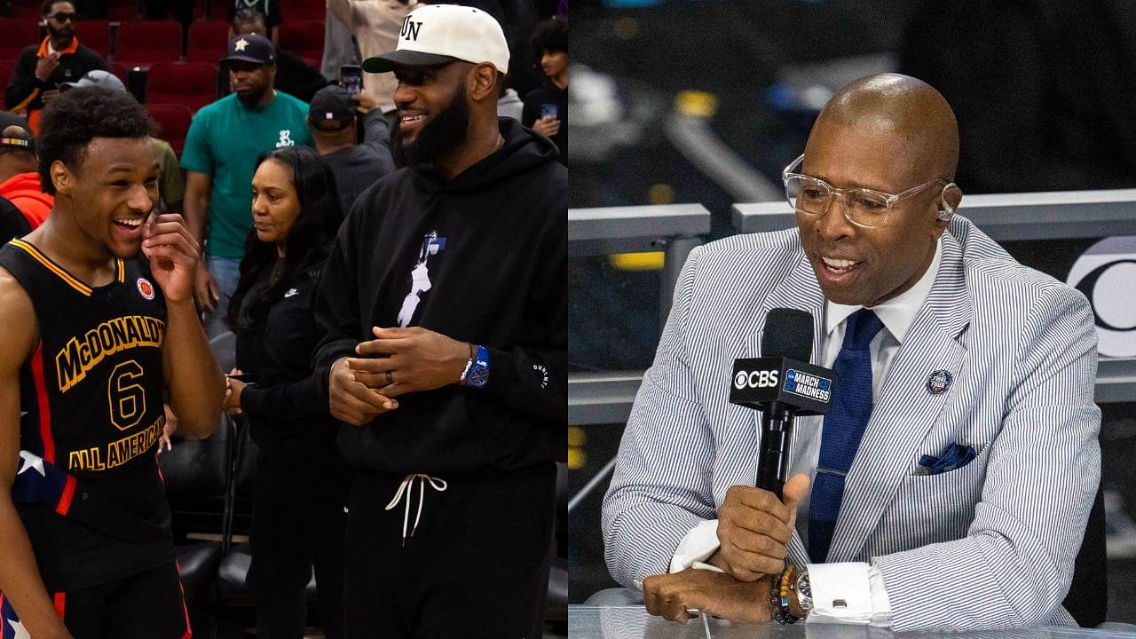 Shaquille O'Neal's Co-Host Suggests LeBron James' Dream of Playing With Bronny Statistically 'Improbable': "5100 People in 75 Years"