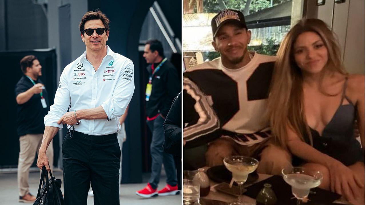 Lewis Hamilton and Shakira’s Relationship Elicits Cheeky Response From Mercedes Boss Toto Wolff