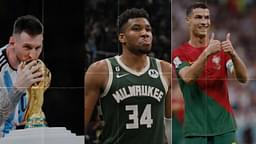 "Lionel Messi And Cristiano Ronaldo, You Need a Goalie?": 40 Days After Elimination, 6'11 Giannis Antetokounmpo Offers His Services to Football Legends