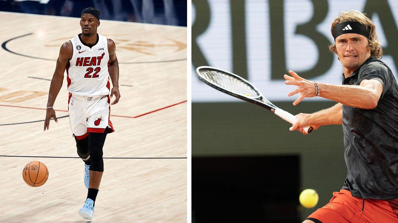 “Damn Alexander Zverev!”: Jimmy Butler Supports German Tennis Star During French Open 4th Round Match After NBA Finals Game 2 Win