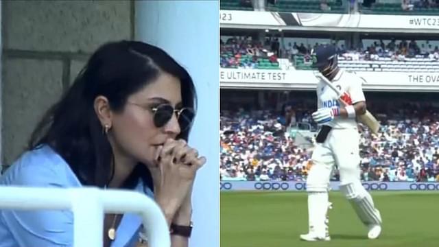 WATCH: Anushka Sharma Shell-Shocked After Virat Kohli's Wicket Today In WTC Final 2023 Day 5