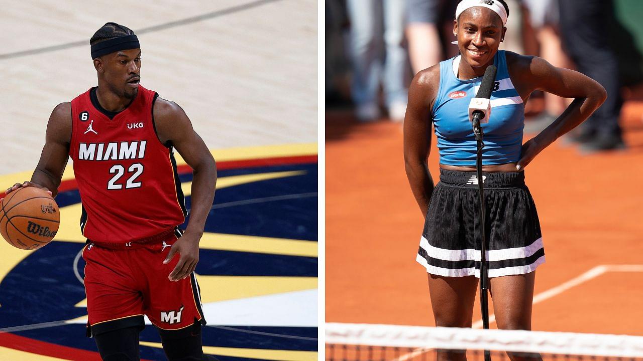 Despite Game 1 Loss Against Nikola Jokic's Nuggets, Jimmy Butler Cheers on Coco Gauff for 3rd Round Win at French Open