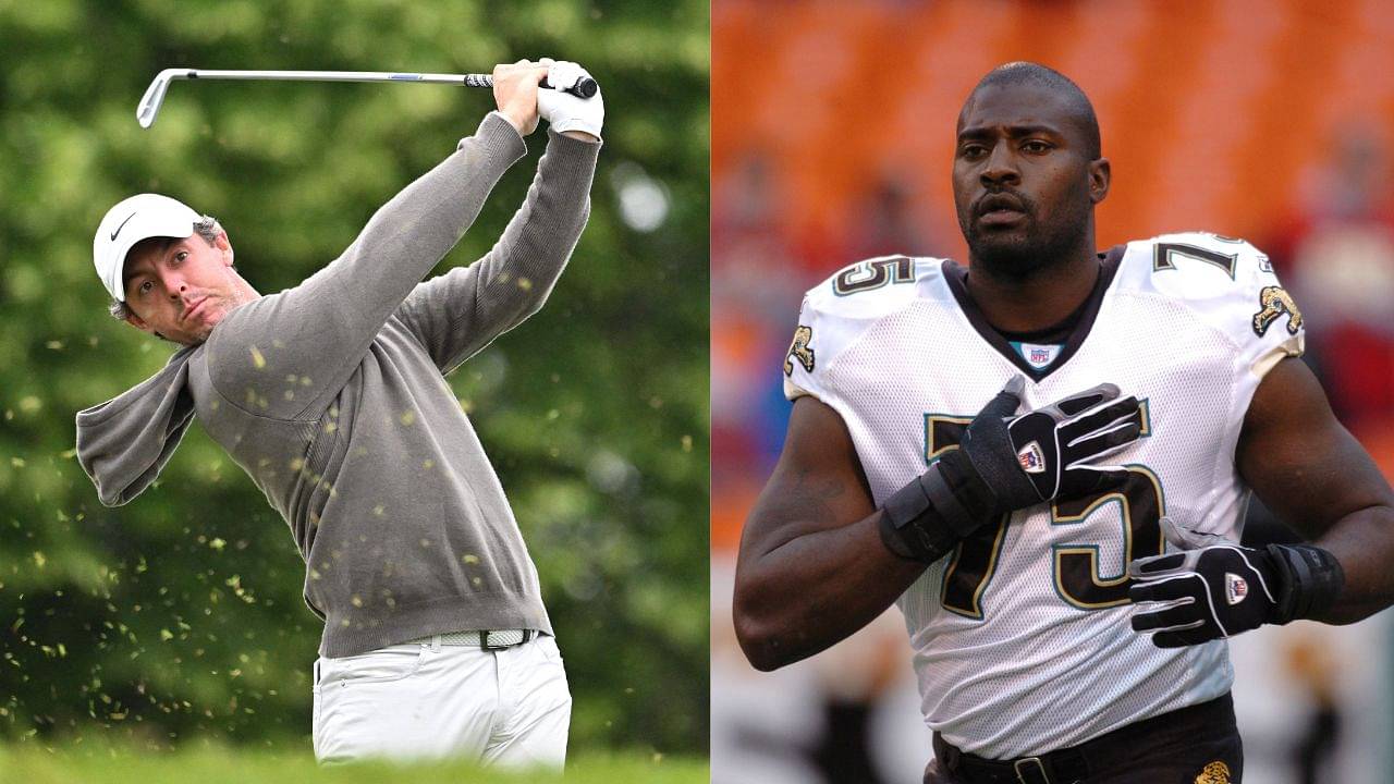 Rory McIlroy and Marcellus Wiley