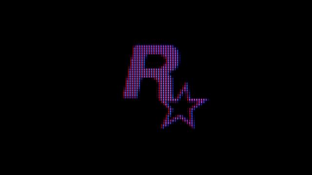 screenshot of Rockstar Games logo.