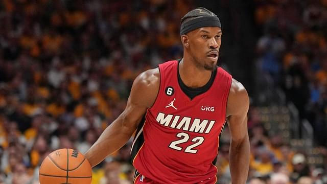 Jimmy Butler Roasts 'Exhausted' Man In Bahamas For Trying His Workout Days After Losing Finals to Nikola Jokic's Nuggets