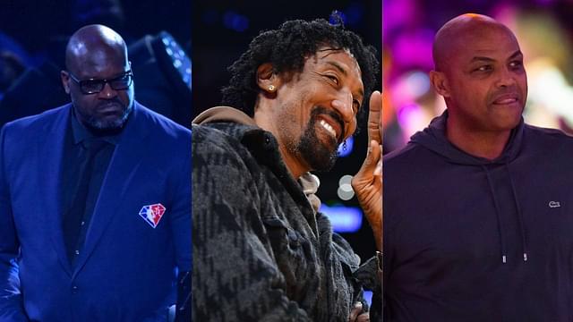 After Facing $115,000,000 Rejection, Shaquille O'Neal Once Faced Scottie Pippen and Charles Barkley's Relentless Roasting: "Fans Don't Want You"