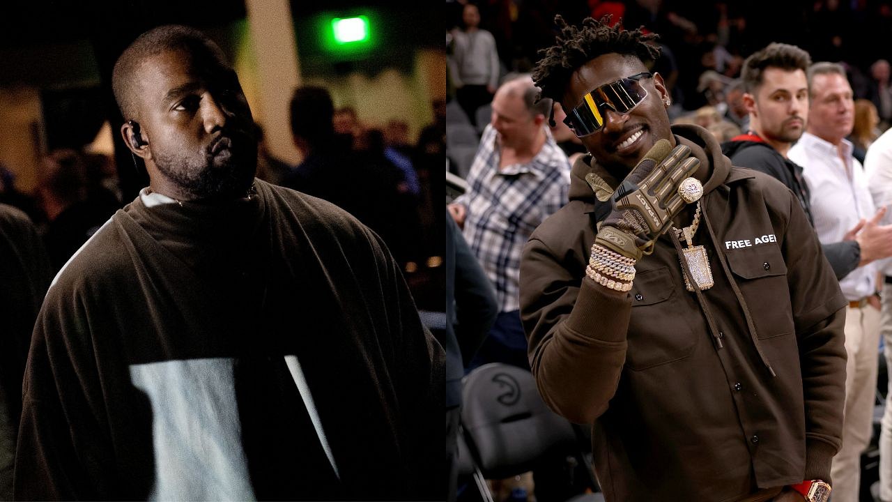 Kanye and controversial NFL player Antonio Brown are working on a