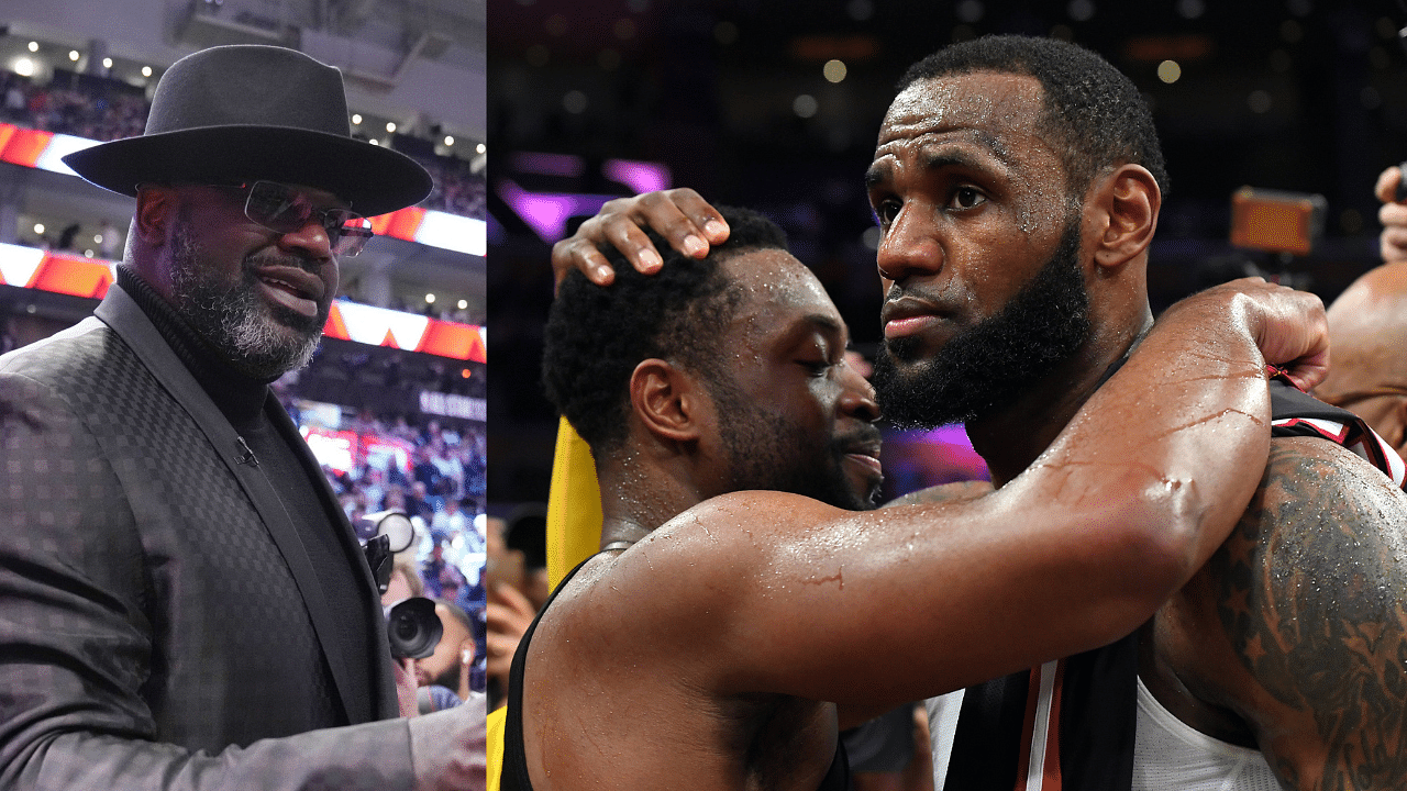Having Left Lakers After Losing 'Alpha Dog' Battle to Kobe Bryant, Shaquille O'Neal Predicted LeBron James Quitting on Dwyane Wade