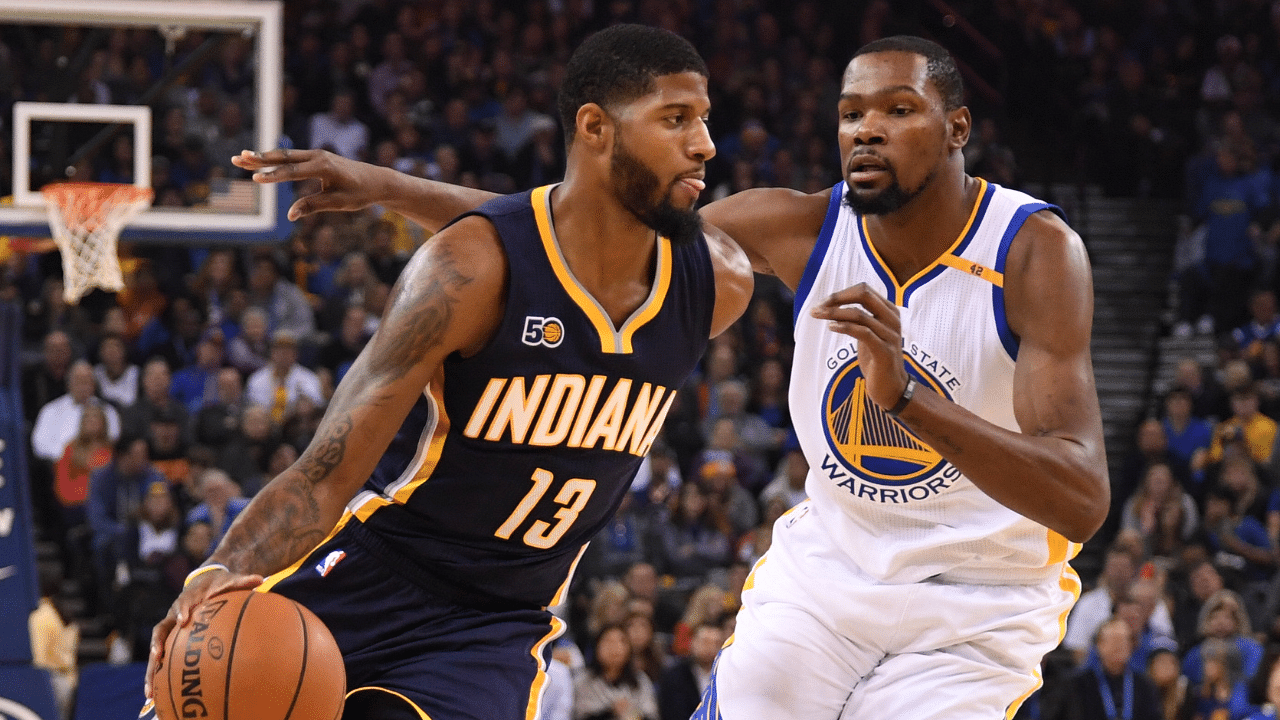 Kevin Durant, Paul George named NBA Players of the Week