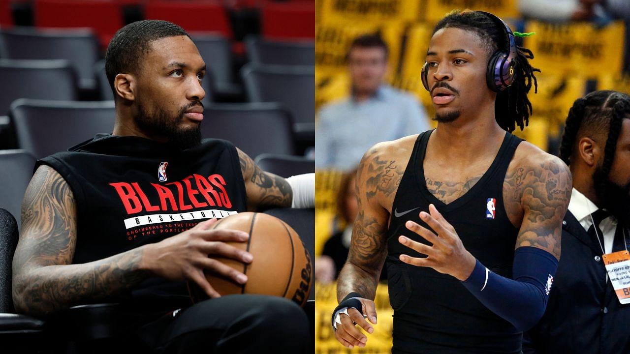 Unsure Of Ja Morant's Future $33,500,000, Damian Lillard 'Refuses' To Give Grizzlies Star Further Advice