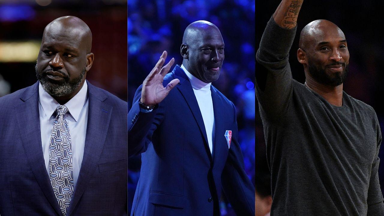 Shaquille O'Neal Boasts About Being No.3 on GOAT List Behind Michael Jordan and LeBron James, Snubs 'Little Brother' Kobe Bryant