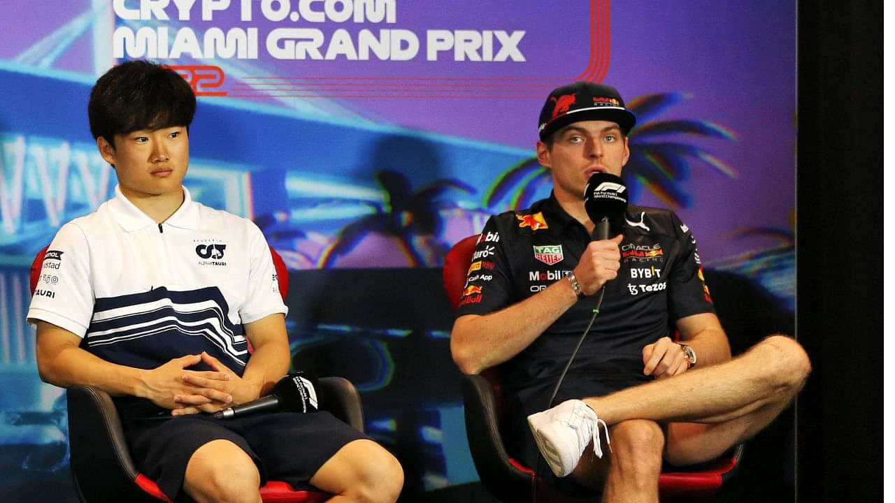 Say it to the Camera": Max Verstappen Forced to Admit Defeat to Sly Yuki Tsunoda Who Tricks the Red Bull Champ - The SportsRush